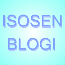 isosenblogi's profile picture. Olen aito ja alkuperäinen Isosen Blogi uudella ja hienolla Isosten.netin sivustolla. Palaan siihen, mistä 2010 lähdettiin. Tervetuloa!