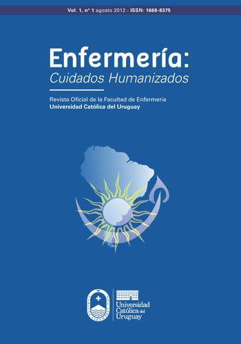 CuidadosH's profile picture. Enfermería: Cuidados Humanizados
  ISSN: 1688-8375
Revista Oficial de la Facultad de Enfermería
Universidad Católica del Uruguay