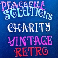 Peaceful Solutions Charity Shop,18 Chamberlayne Road, NW10. Follow me to get first dibs on finest vintage & retro donations. Open 7 days a week.