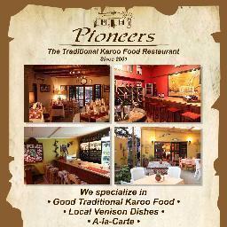 Excellent food,plenty of it.Traditional Karoo food as well as some interesting surprises on the menu.Great value for money in Graaff-Reinet!