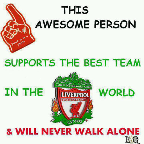 BIG LFC fan from Nigeria. Passionate, Loyal, Up-to-Date, Skillful - seriously, more than some LFC players ℓ☺ℓ