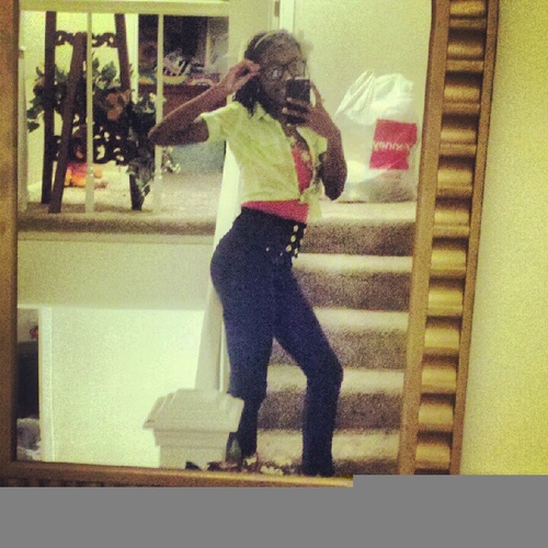 Yea sense you hea gone follow me i follow back most of the time kml but i love dejeantae sorry taken