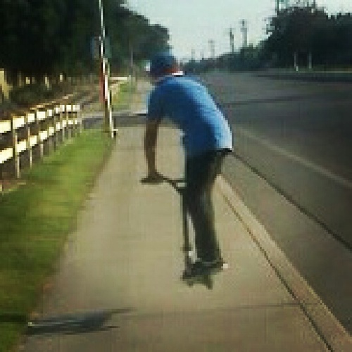 im a scooter rider!!!