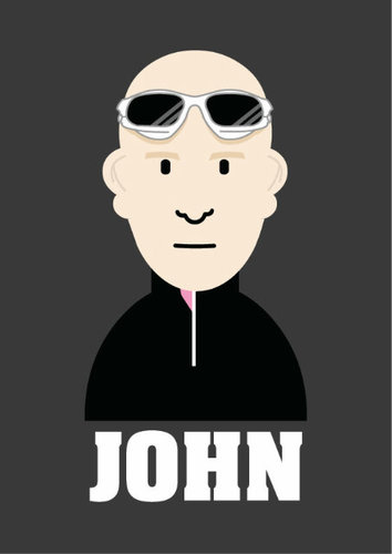 chef, cyclist and, professionally, an actuary