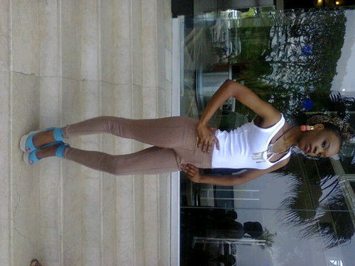 Stardom defines my super ambition for fame. African babie
