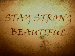 people will hate you , rate you , shake you & break you . but how strong you stand - that is what makes you. Keep Fighting & Stay Strong ♥