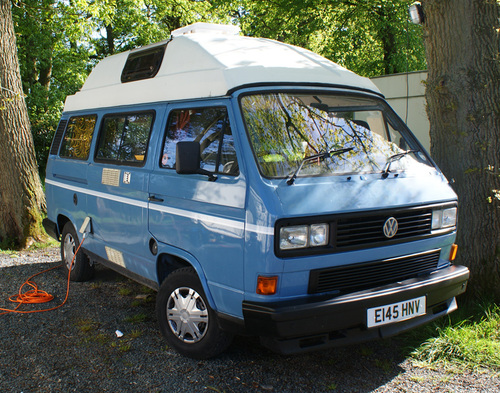 BerthaTheT25's profile picture. I'm Bertha a 23 year old VW T25 Campervan in fetching blue!