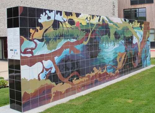 Olympic inspired Public Art trail in Shropshire's Much Wenlock.