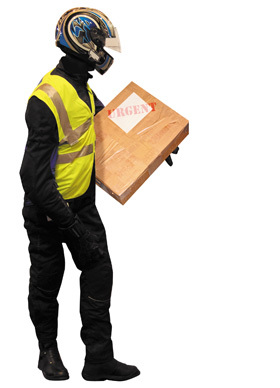 local motorcycle rider that is professional, presentable and polite, as well as highly experienced. same day Hampshire courier service at competitive prices