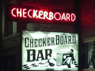 The Checkerboard Bar at 1716 E Sprague Ave in Spokane Washington since 1933. Formerly a tavern, we're now serving spirits after nearly 80 years.