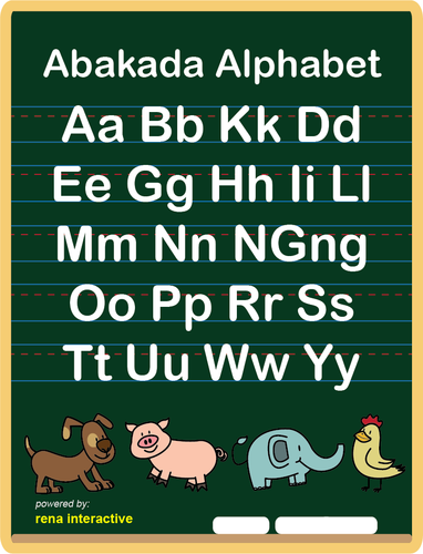 filipino alphabet abakada book