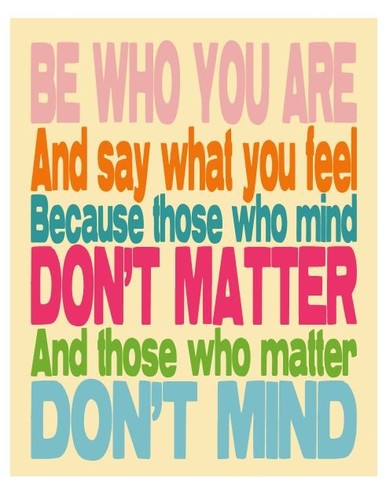 You know those thoughts you are really thinking but hesitent to say, I say them. Live life, have fun! 
#YOLO