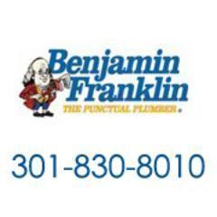Call Ben Franklin Plumbing 301-830-8010 for all of your Plumbing needs in Serving Montgomery, Prince George's & Anne Arundel Counties, MD!