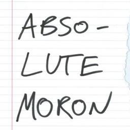 absolutemoron's profile picture. 