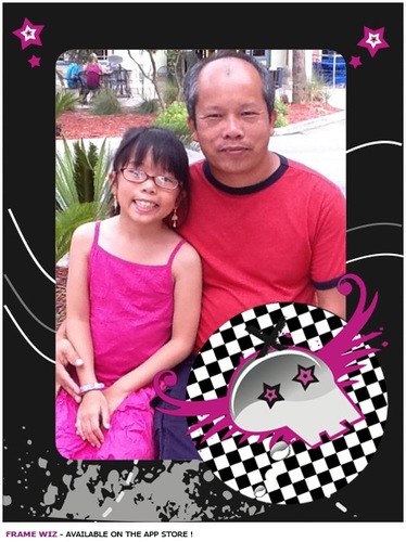 father and daughter together