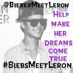 Leron is a girl who deserves to meet Justin. Read her story in the bio, & help her get Justin to notice it. Thanks for the support. 10+ people on this account.