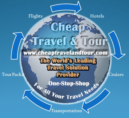 cheaptraveltour's profile picture. Everyday Discount,Cheapeast Rate Airlines,Flight Booking,Hotel,Cruises,Tour, Packages,Transportation,Car Rental, Tour Bus,Airport Pickup,Limo,Local,Int'l,Global