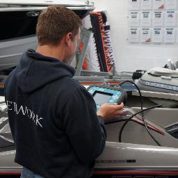 Pwllheli Yacht Broker, large office, open 7 days a week, boat sales, engineering, park and launch, marine engine diagnostics. The family run business that cares