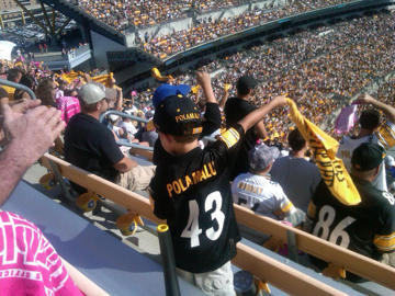 elamenop18's profile picture. I bleed black and gold! Steelers, Pirates, and Penguins. But love nothing more than my kids and wife.
