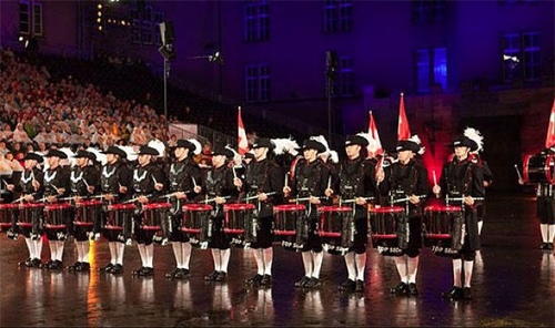 Top Secret Drum Corps in Basel.