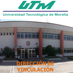 • Universidad Tecnológica de Morelia
• Dirección de Vinculación
• 6 Licenciaturas
• http://t.co/OU2d3CWg8s