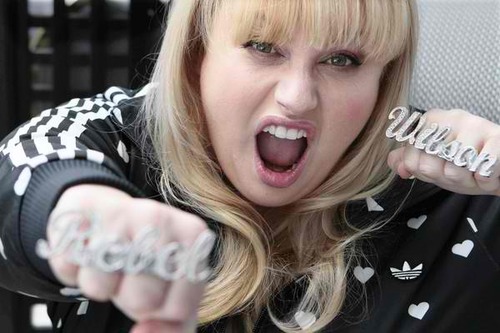 I love rebel wilson from bridesmaids, ice age continental drift and pitch perfect. Fat amy is my idol
