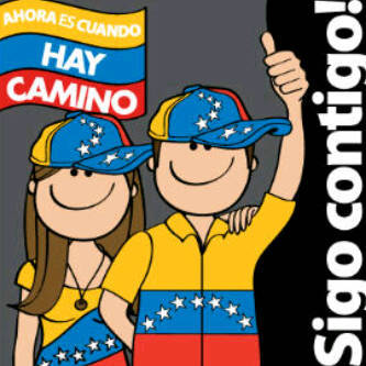 El camino sigue y yo voy a seguir luchando por el bus del progreso hay un camino