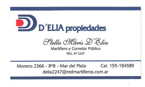 Stella Maris D'Elia - Martillero y Corredor Publico.- Reg.2247