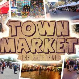 the biggest town market in south Jakarta..