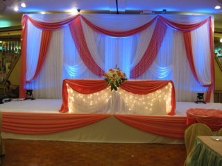 AdelisaDecor's profile picture. Custom Wedding and Event Drapery Decorations. NY's  DYNAMIC DUO OF DRAPERY Husband & Wife Team Creating Modern Dream Weddings & Events for All Occasions.