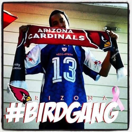 I follow ony one the son of GOD., OUT HERE IN LOS ANGELES REPPIN THE ARIZONA CARDINALS #BIRDGANG