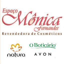 Revendemos, com desconto e pronta entrega, cosméticos do O Boticário, Avon e Natura. Aceitamos pagamentos com cartão de crédito e parcelamos em até 3 vezes