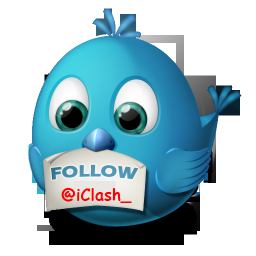 Si je te follow va follow @iclash_ s'il te plait ! :)
