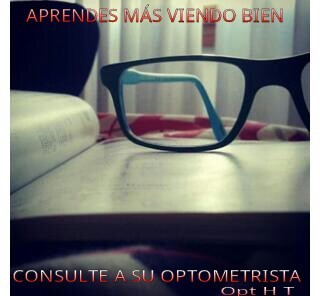 Licenciado en Optometría HASTA DONDE LLEGUES DEPENDE DE TU VISION