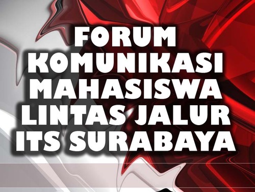 | Forum Komunikasi Mahasiswa Teknik Mesin Lintas Jalur ITS Surabaya | 
e-mail: mesin.lj.its@gmail.com