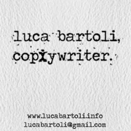 Italian copywriter.