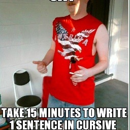 RedneckSATtutor's profile picture. struggles of SAT in high school. milton high school lol