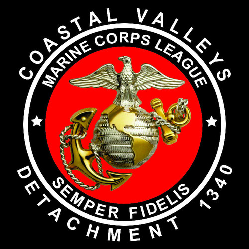 Central Valley's Detachment Marine Corps League 1340. We meet every 4th Tuesday of the Month at the Santa Maria Veterans Building.