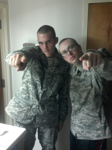 Doin work in the USAF all day ery day
