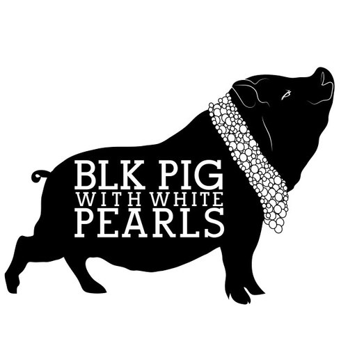 Black pig with white pearls authentic Spanish Tapas restaurant/bar.