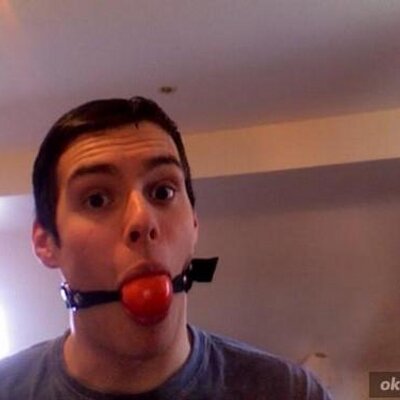 Ball gag boy Ball gag boy