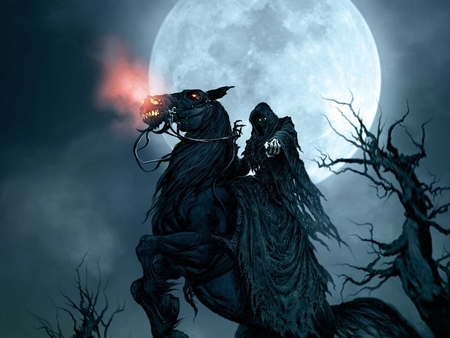 I am Death, destroyer of worlds. All who live tremble at the whisper of my name.