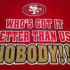 Dedicated niner fan.