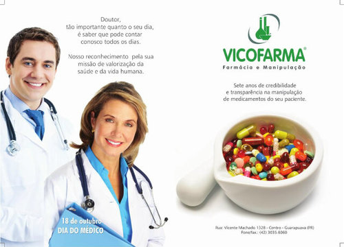 VicofarmaG's profile picture. Vicofarma a formula da sua saúde