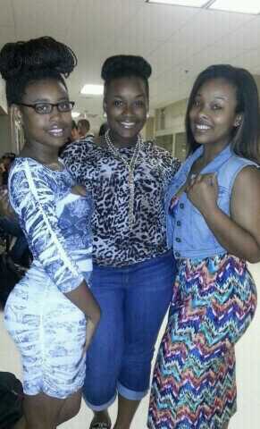 If people dont like me for being me, then thats too bad, I wont change who I am just so people can like me! I love my sisters @_ImAllDiamond & @_Quanni ❤