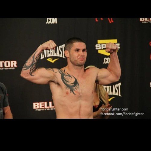 Im a Team Animal pro fighter from Fort Pierce , Florida at 170lbs I fight for Bellator