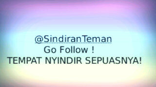 SindiranTeman's profile picture. ayoo nyindir sepuasnyaa ;) disini tempatnya anda melampiaskan kemarahan, kegalauan, dan ke betean! Ayoo sindir sepuasnyaa di @SindiranTeman ;)