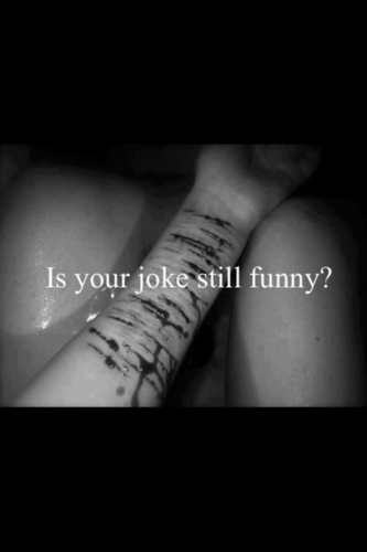 If you need any support for self harm please dm me:). Remember you are not alone, and there is people who understand. I love you beautiful
