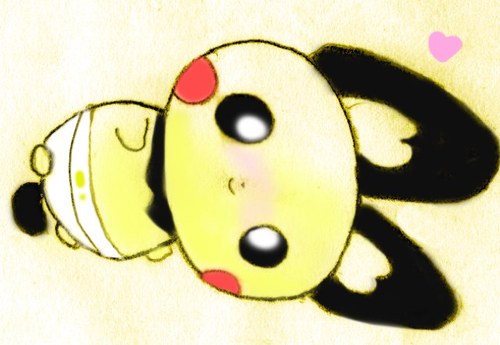 ...cuddle~ Zappy Zappy @CaretakerNaru~ ((Male Baby Pichu))