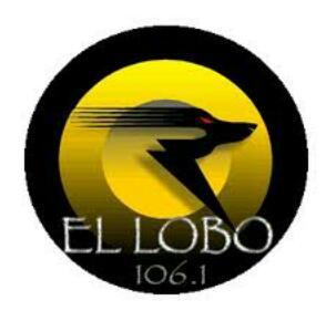 EL LOBO 106.1 FM DE SISTEMA RADIO LOBO THE NUMBER 1 HIT MUSIC STATION